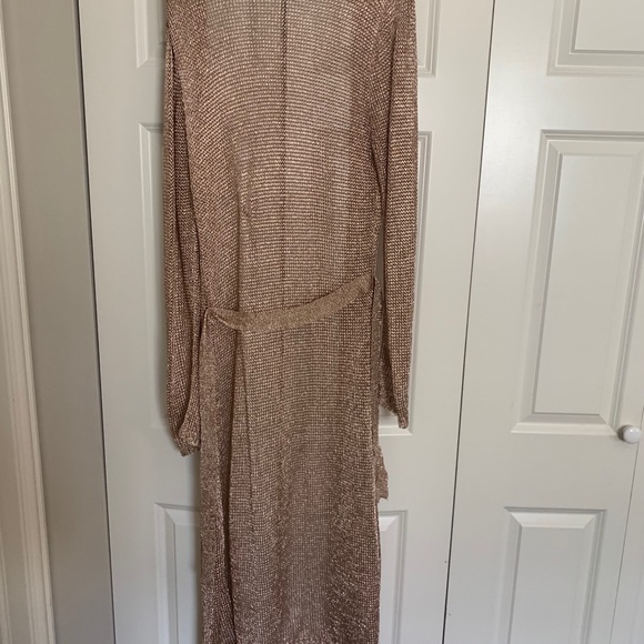 Metallic Long Cardigan - Picture 4 of 5